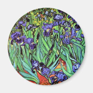 Íman Vincent Van Gogh - Íris - Amante de Flores Arte Fi