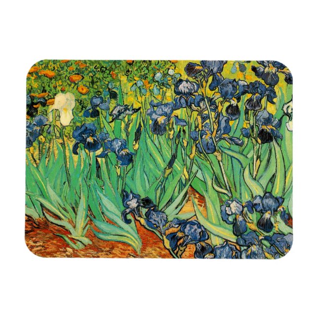 Íman Vincent van Gogh,Irises (Horizontal)