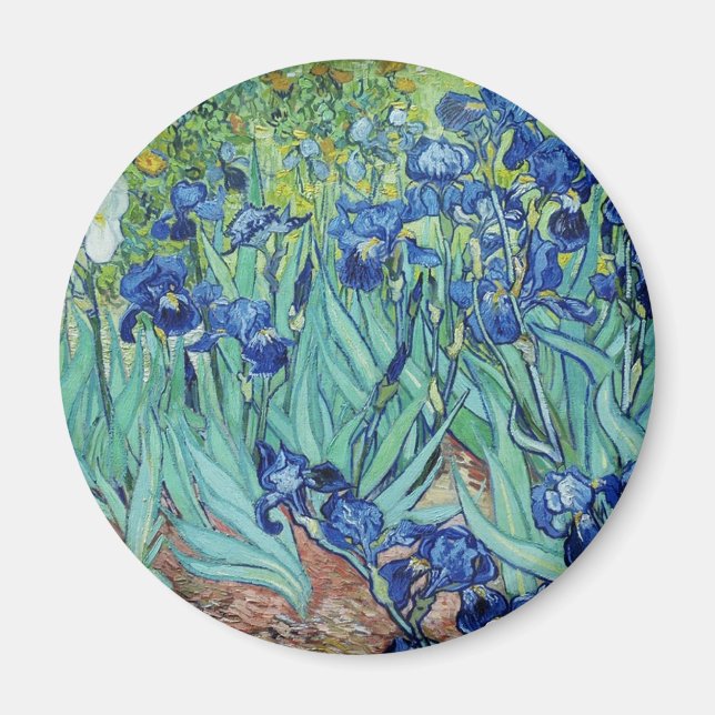 Íman Vincent van Gogh Irises (Frente)