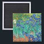 Íman Vincent Van Gogh Irises Floral Vintage Fine Art<br><div class="desc">Vincent Van Gogh Irises Floral Vintage Magnet</div>