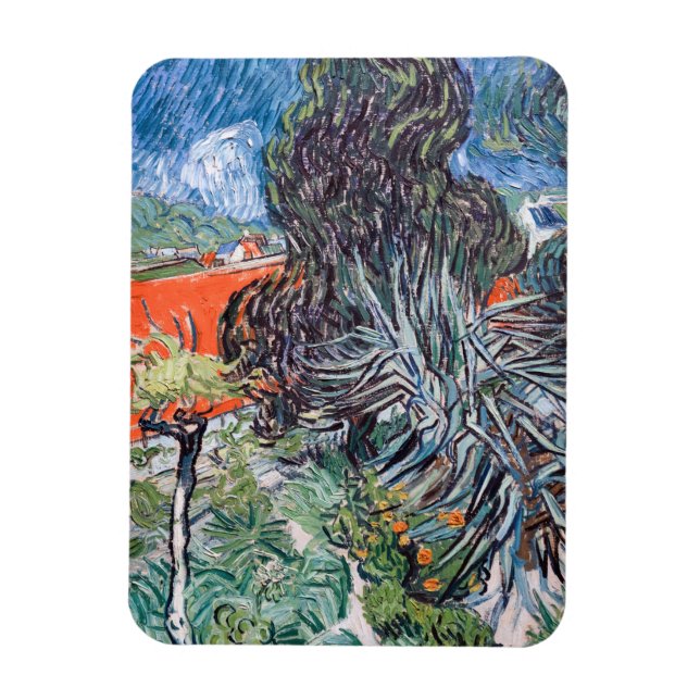 Íman Vincent van Gogh - Jardim do Doutor Gachet (Vertical)