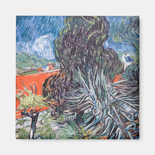 Íman Vincent van Gogh - Jardim do Doutor Gachet (Frente)