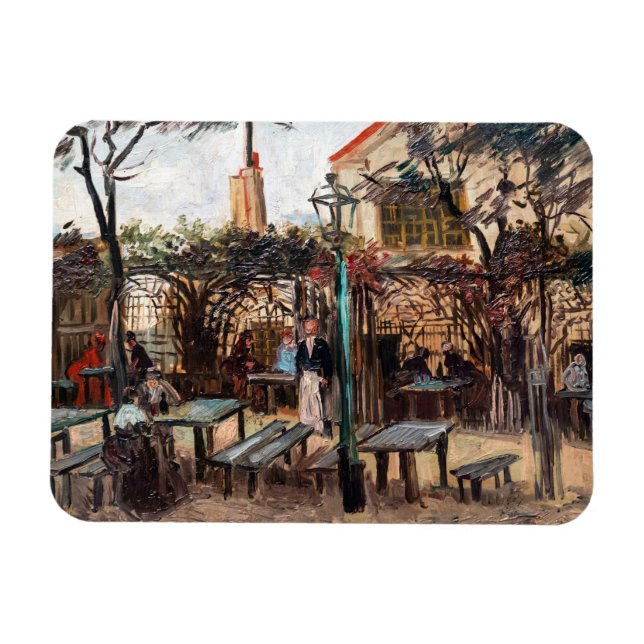 Íman Vincent Van Gogh - La Guinguette em Montmartre (Horizontal)