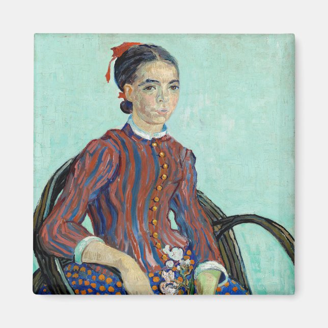 Íman Vincent van Gogh - La Mousme (Frente)