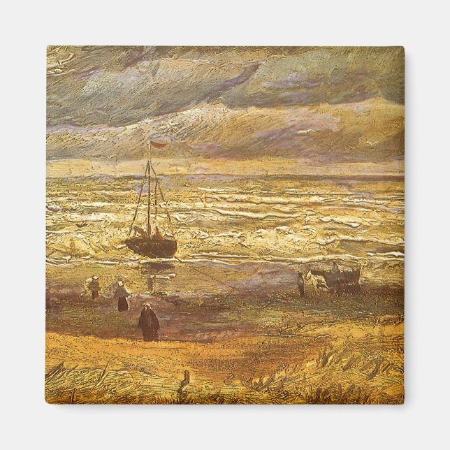 Íman Vincent van Gogh - Mar de Scheveningen (Frente)