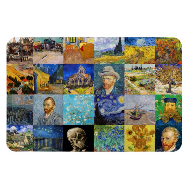 Íman Vincent van Gogh - Masterworks Mosaic Patchwork (Horizontal)