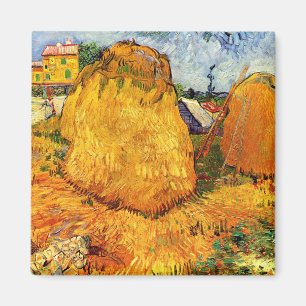 Íman Vincent Van Gogh - Medas de Feno na Provença Arte