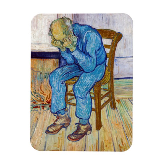 Íman Vincent van Gogh - Na Porta da Eternidade (Vertical)