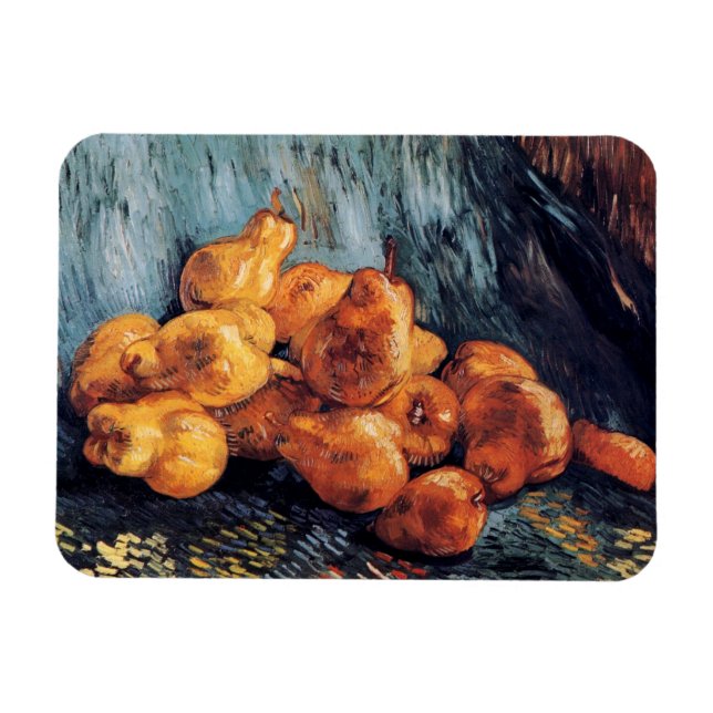 Íman Vincent Van Gogh - Natureza-Morta com Peras Arte F (Horizontal)