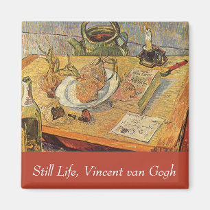 Íman Vincent van Gogh - Natureza-Morta com Quadro de De