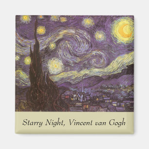 Íman Vincent van Gogh - Noite Estrelada