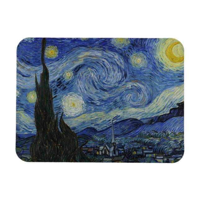 Íman Vincent van Gogh - Noite Estrelada (Horizontal)