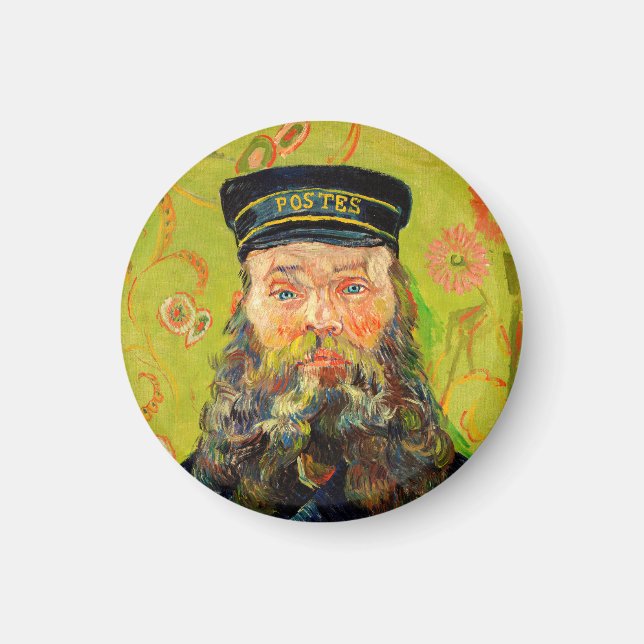 Íman Vincent Van Gogh O Carteiro Joseph Roulin (Frente)