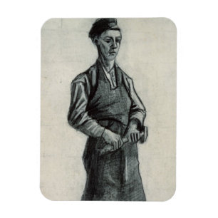 Íman Vincent van Gogh o ferreiro novo, 1882