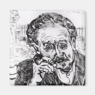 Íman Vincent van Gogh o homem com a tubulação