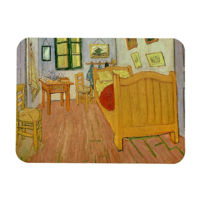 Íman Vincent van Gogh | O Quarto, 1888 (Horizontal)