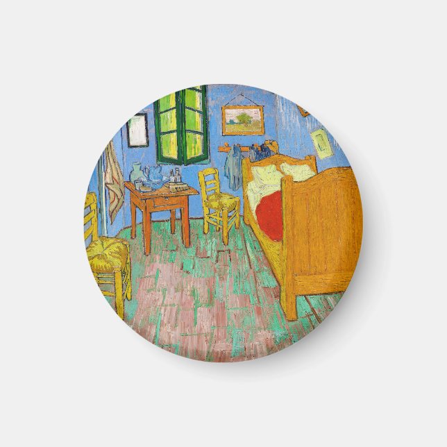 Íman Vincent Van Gogh O Quarto em Arles (Frente)
