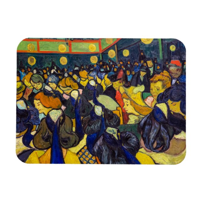 Íman Vincent van Gogh - O salão de baile em Arles (Horizontal)