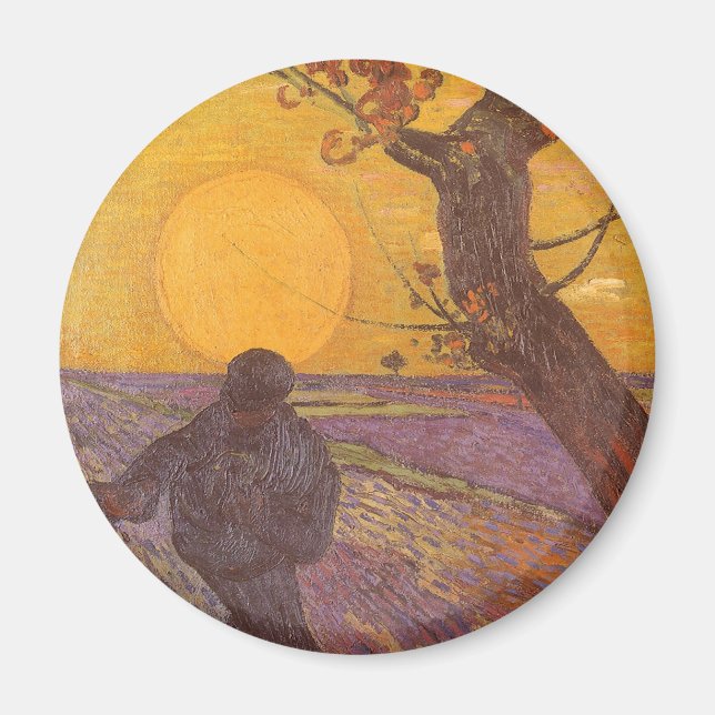 Íman Vincent van Gogh - O Semeador (Frente)