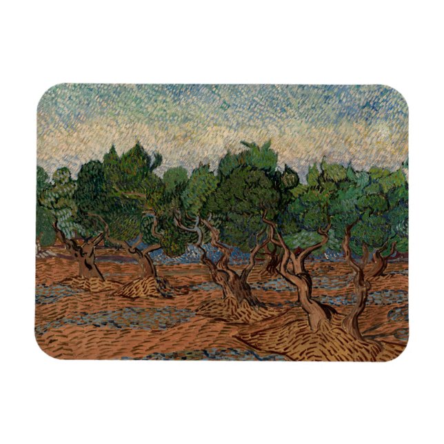 Íman Vincent van Gogh - Olival (Horizontal)