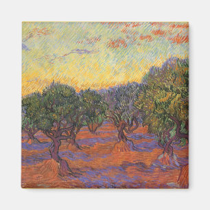 Íman Vincent van Gogh - Olive Grove, Orange Sky