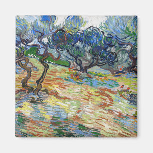 Íman Vincent van Gogh - Oliveiras: Céu azul-claro