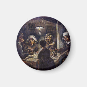 Íman Vincent Van Gogh Os Comedores de Batata Arte Fino