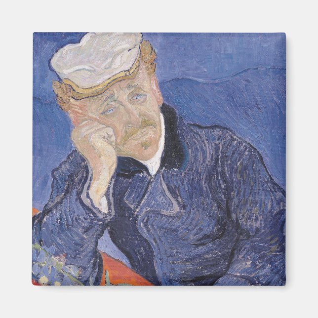 Íman Vincent van Gogh | Paul Gachet, 1890 (Frente)