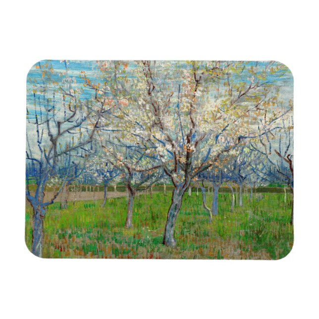 Íman Vincent van Gogh - Pomar Cor-de-Rosa (Horizontal)