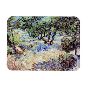 Íman Vincent Van Gogh - Pomar de Oliveiras Arte Fino
