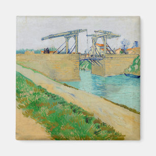 Íman Vincent van Gogh - Ponte Langlois em Arles #2