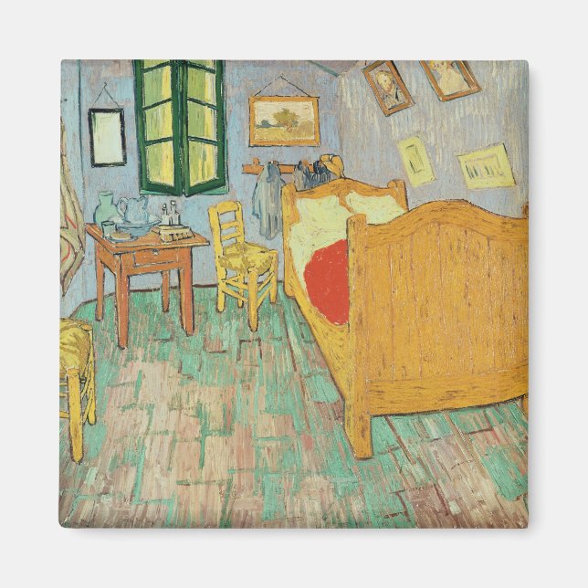 Íman Vincent van Gogh | Quarto de Van Gogh em Arles (Frente)