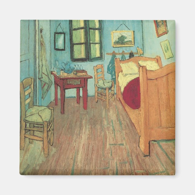 Íman Vincent van Gogh - Quarto de Vincent em Arles (Frente)