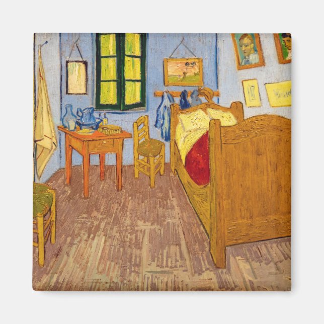 Íman Vincent van Gogh - Quarto de Vincent em Arles (Frente)