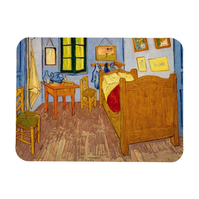 Íman Vincent van Gogh - Quarto de Vincent em Arles (Horizontal)