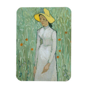 Íman Vincent van Gogh Rapariga de Branco, 1890