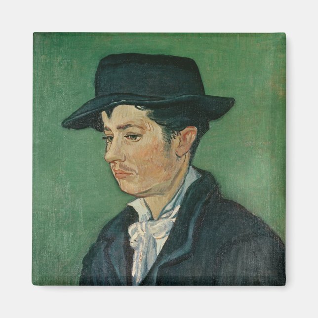 Íman Vincent van Gogh | Retrato de Armand Roulin, 1888 (Frente)