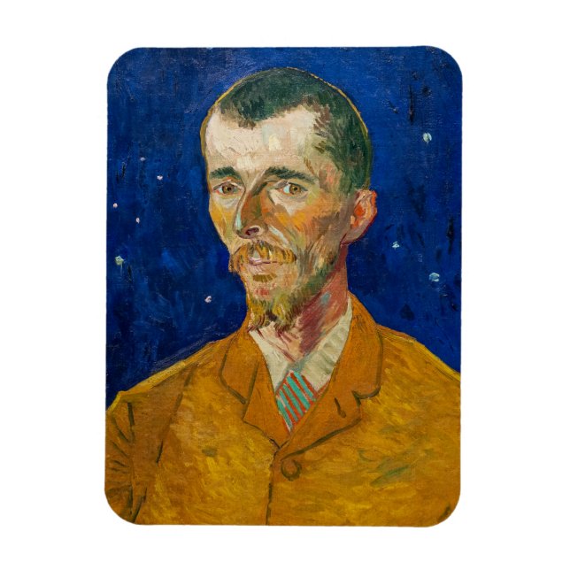 Íman Vincent Van Gogh - Retrato de Eugene Boch, Arles (Vertical)