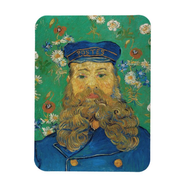 Íman Vincent Van Gogh - Retrato do carteiro Joseph (Vertical)