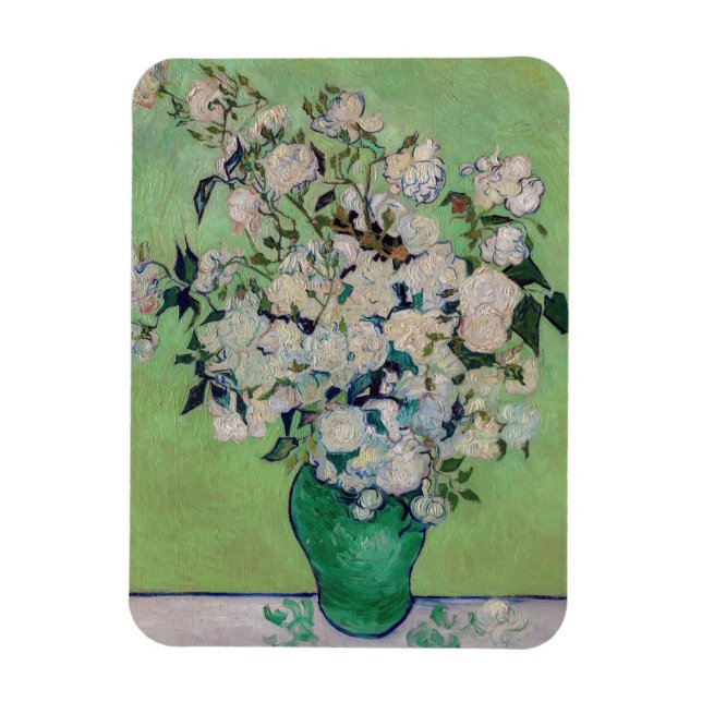 Íman Vincent van Gogh - Rosas (Vertical)