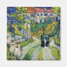 Íman Vincent van Gogh - Stairway em Auvers
