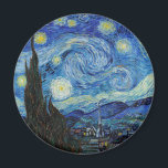 Íman Vincent Van Gogh Starry Night Vintage Fine Art<br><div class="desc">Vincent Van Gogh Starry Night Vintage Magnet</div>