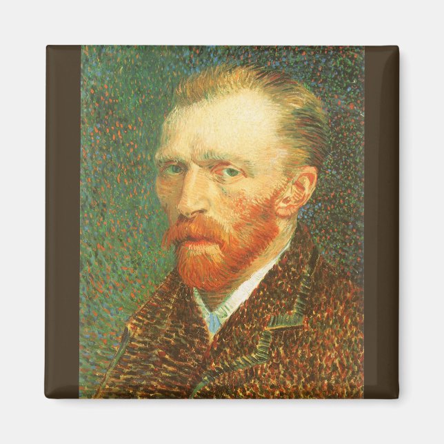 Íman Vincent van Gogh - Van Gogh Autorretrato (Frente)