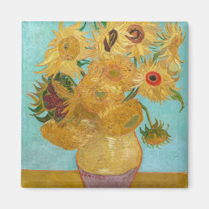 Íman Vincent Van Gogh - Vaso com Doze Girassóis