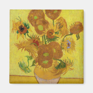 Íman Vincent van Gogh - Vaso com Quinze Girassóis