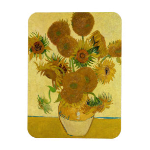Íman Vincent van Gogh - Vaso com Quinze Girassóis