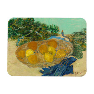 Íman Vincent Van Gogh Vida Estática de Laranjas e Lim