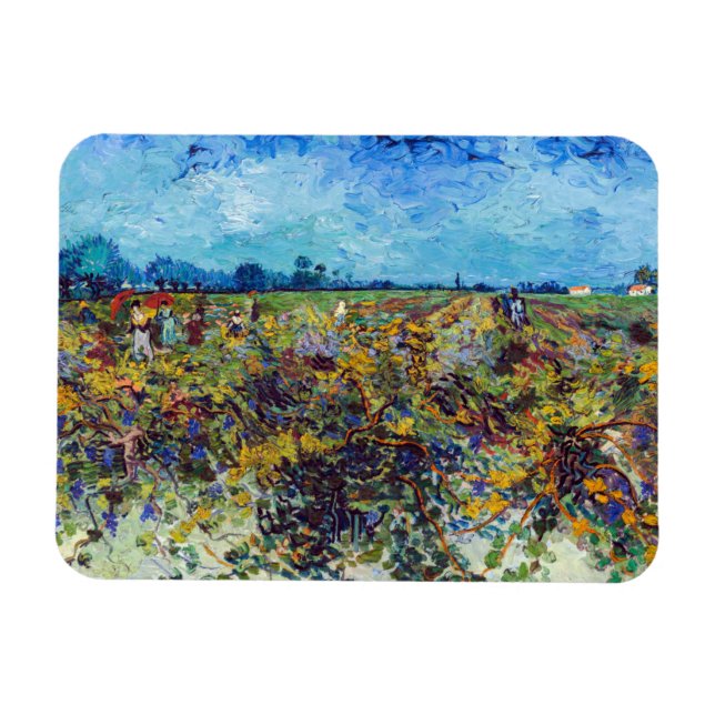 Íman Vincent van Gogh - Vinha Verde (Horizontal)