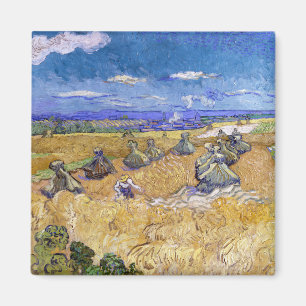 Íman Vincent van Gogh - Wheat Stacks with Reapers