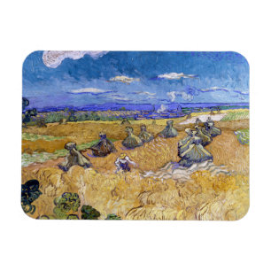 Íman Vincent van Gogh - Wheat Stacks with Reapers